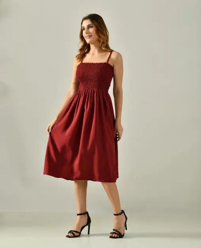 StyleMore™ Stylish Sleeveless Party Dress for Women