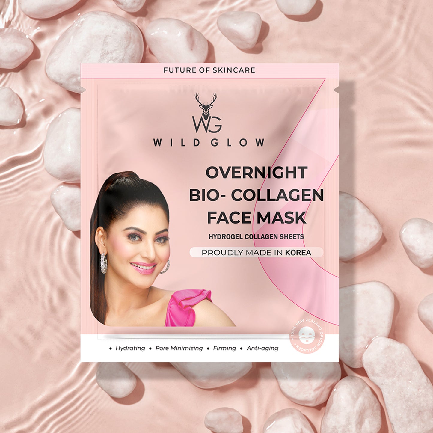 Korean Glass Skin Face Mask with Real Deep Bio-Collagen (50g)