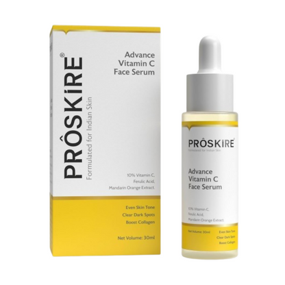 Proskire Advance Vitamin C Face Serum (Pack of 2) – For Bright & Glowing Skin