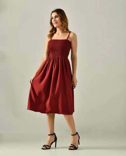 StyleMore™ Stylish Sleeveless Party Dress for Women