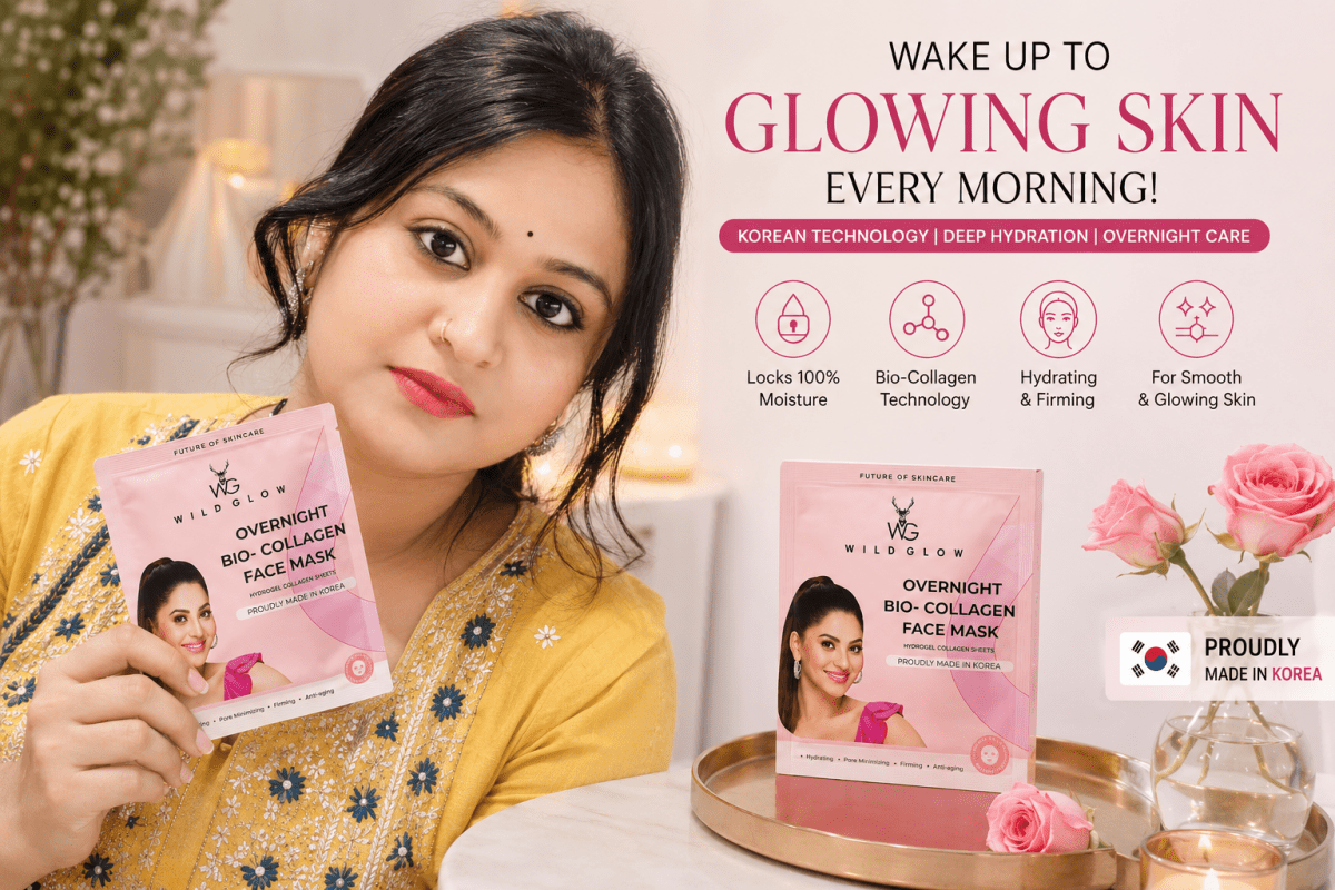 Korean Glass Skin Face Mask with Real Deep Bio-Collagen (50g) - Stylemore