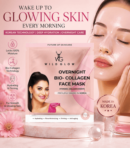 Korean Glass Skin Face Mask with Real Deep Bio-Collagen (50g) - Stylemore