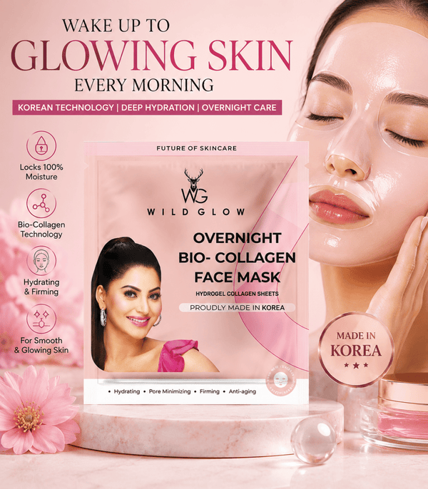 Korean Glass Skin Face Mask with Real Deep Bio-Collagen (50g) - Stylemore