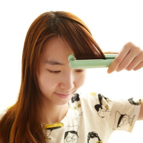 Portable Ceramic Hair Straightener - Lightweight & Travel-Friendly - Stylemore