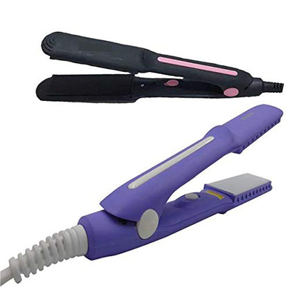 Portable Ceramic Hair Straightener - Lightweight & Travel-Friendly - Stylemore