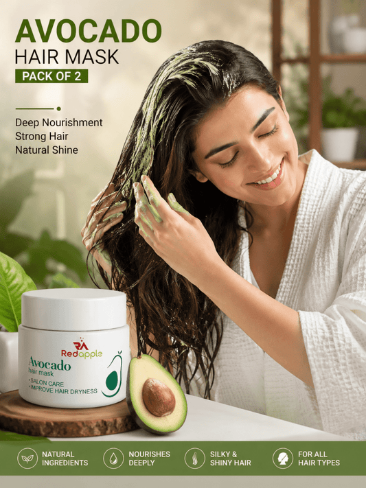 Premium Deep Nourishing Avocado Hair Mask (Pack of 2) - Stylemore