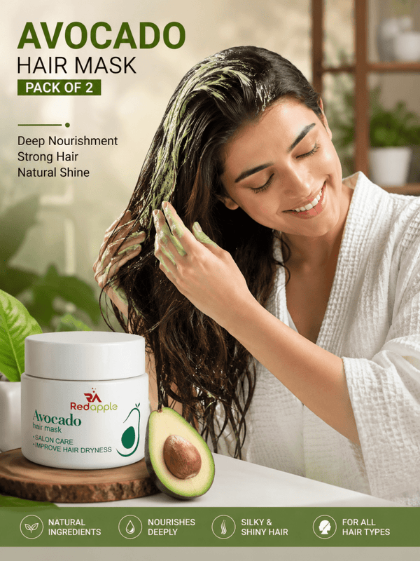Premium Deep Nourishing Avocado Hair Mask (Pack of 2) - Stylemore
