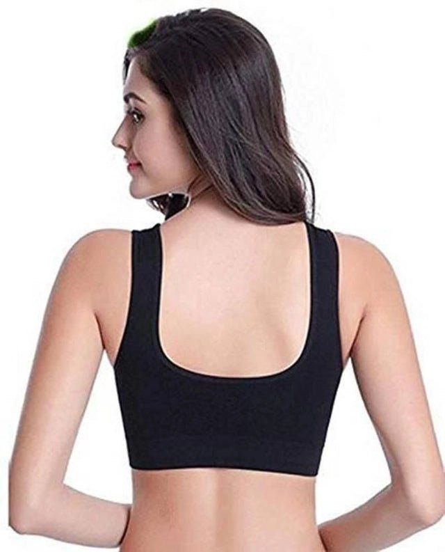 StyleMore™ Women's Multicolor Seamless Air Bra (Pack of 3) - Stylemore