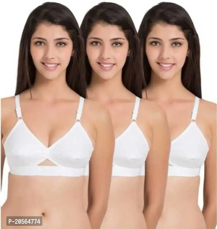 StyleMore™ Women's Premium Full Coverage Cotton Bra - Stylemore