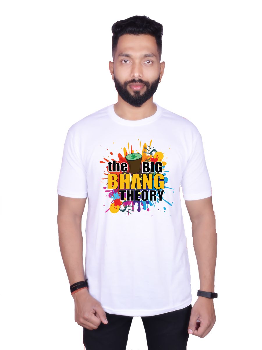 Big Bhang theory-Holi tshirts » stylemore.in